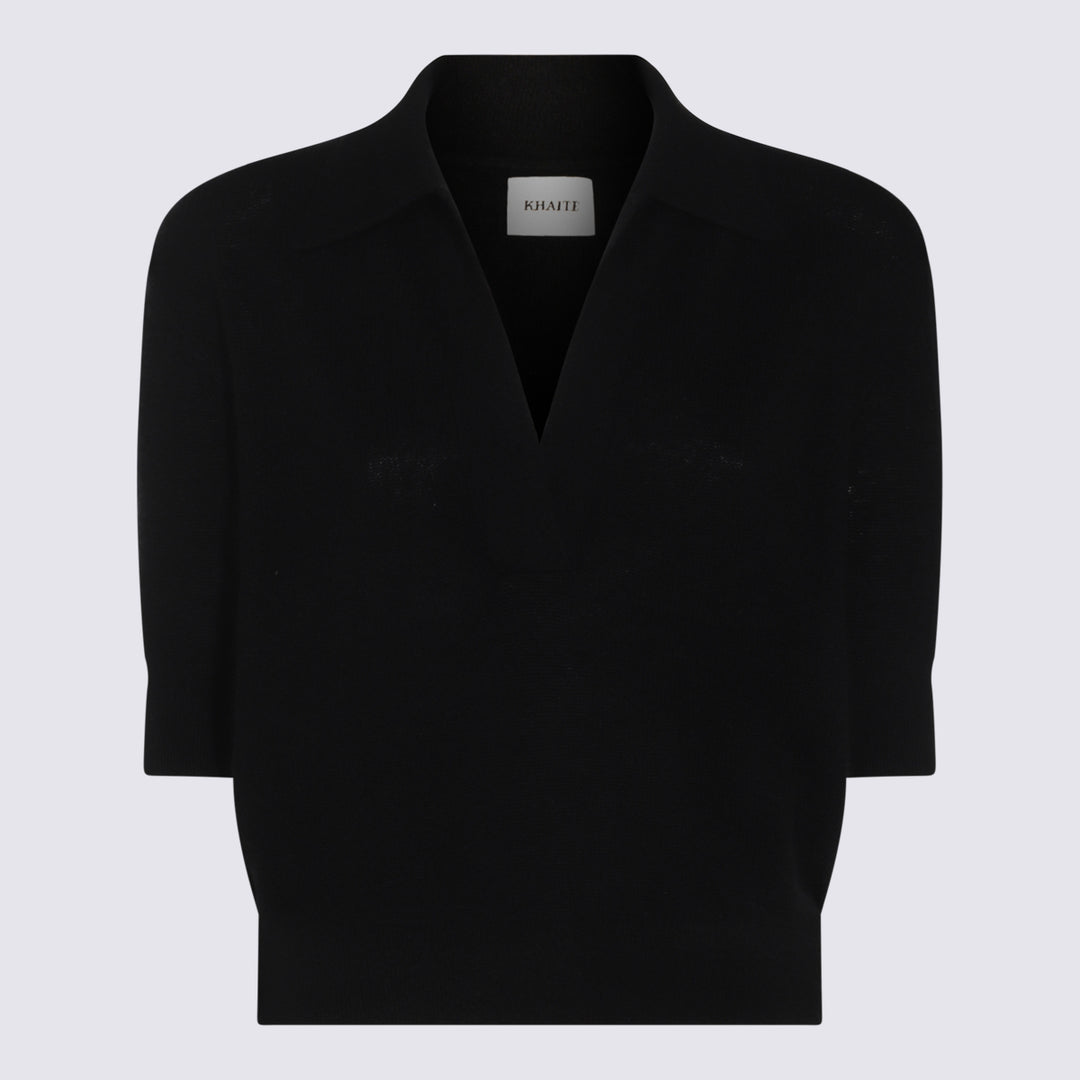 Khaite T-shirts and Polos - Blacks and greys | 2349f97e3a76327fbc68fbbd9f961fa041cd1991