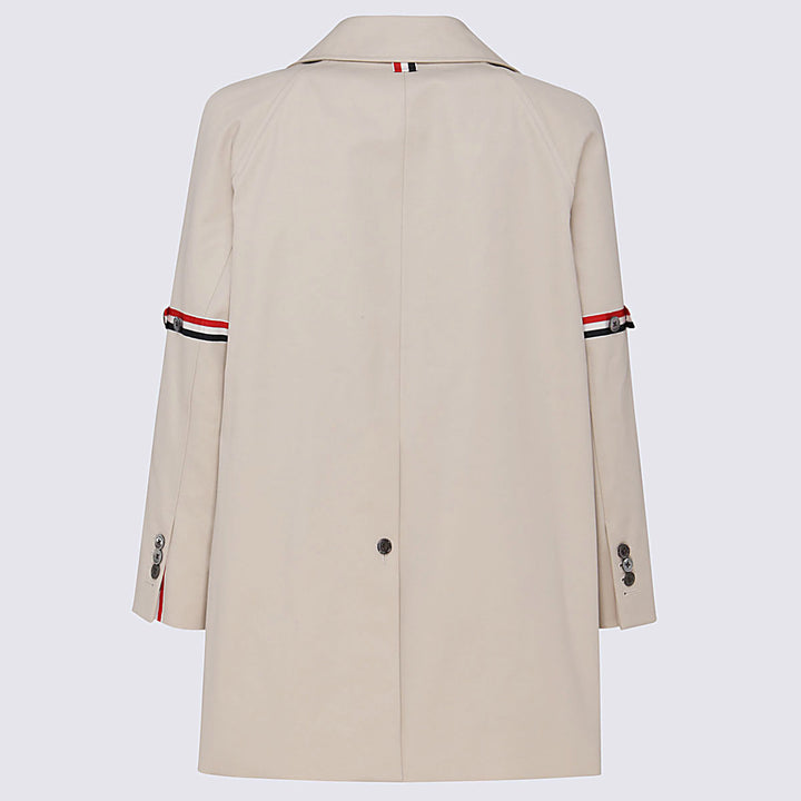 Thom Browne Coats - Khaki | 713d352b6cfbec804f18522933f9f0cf1c49d7e3