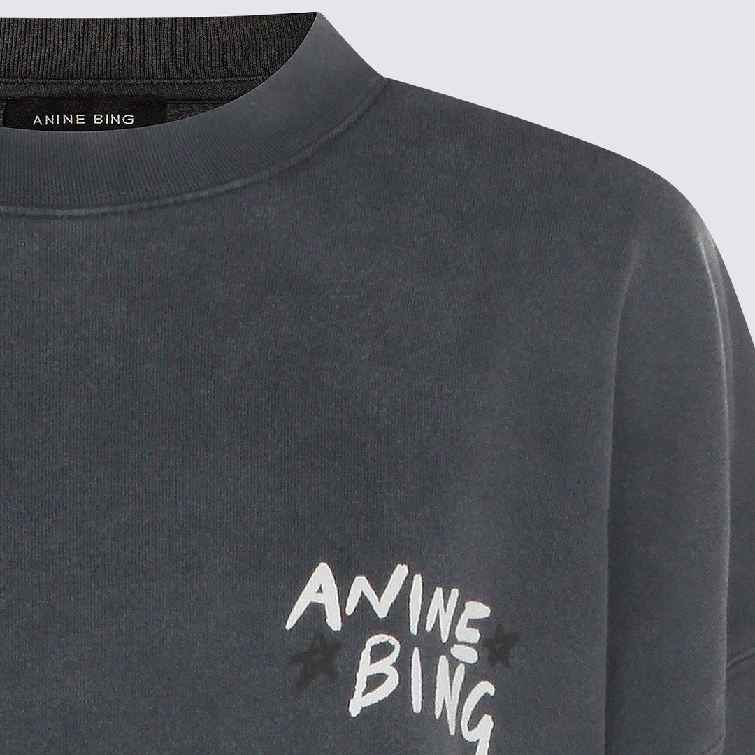 Anine Bing Sweaters - WASHED BLACK | cfda73e4ff7ef61af9e12d77418e8bda8c0e9eb8