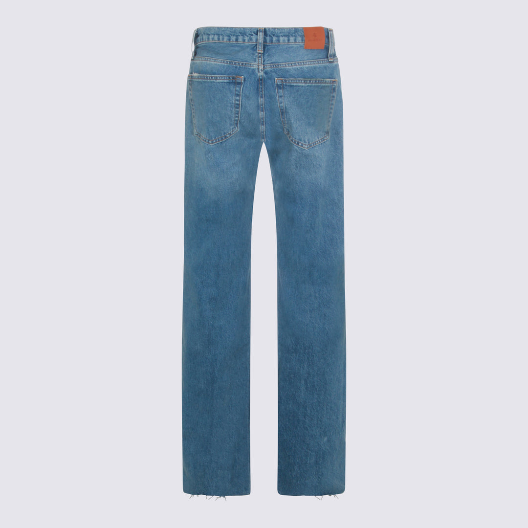 Anine Bing Jeans - Washed Blue | b5cc96a4938853fadc1fc45458a80425115e8499