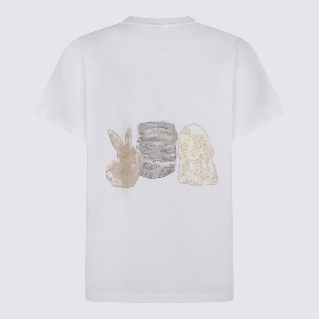 Ganni T-shirts and Polos - Light and natural | a2202b5ebf8ce39cf0d014167d9c91a1724e08f0