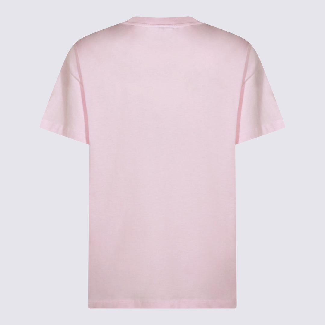Ganni T-shirts and Polos - CHALK PINK | 8b884e857167296c95a9d780eda4e0726eaf8416