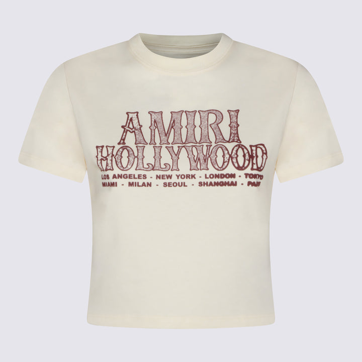 Amiri T-shirts and Polos - Light and natural | bd7d592383f3efc3154310bc274ac9864ff35318