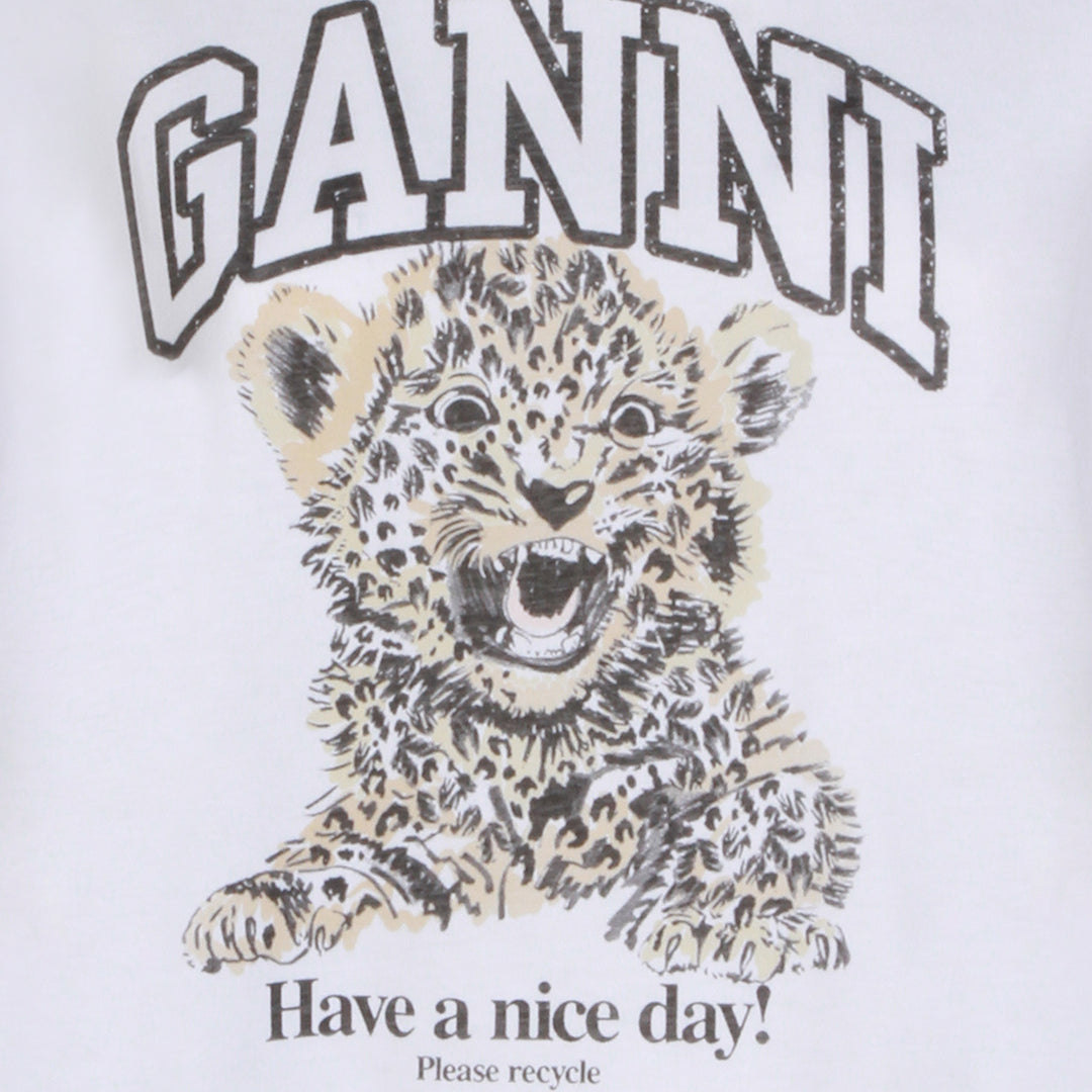 Ganni T-shirts and Polos - Brown | 67ef98b2eafc8a0254363810f88450db509dd58c