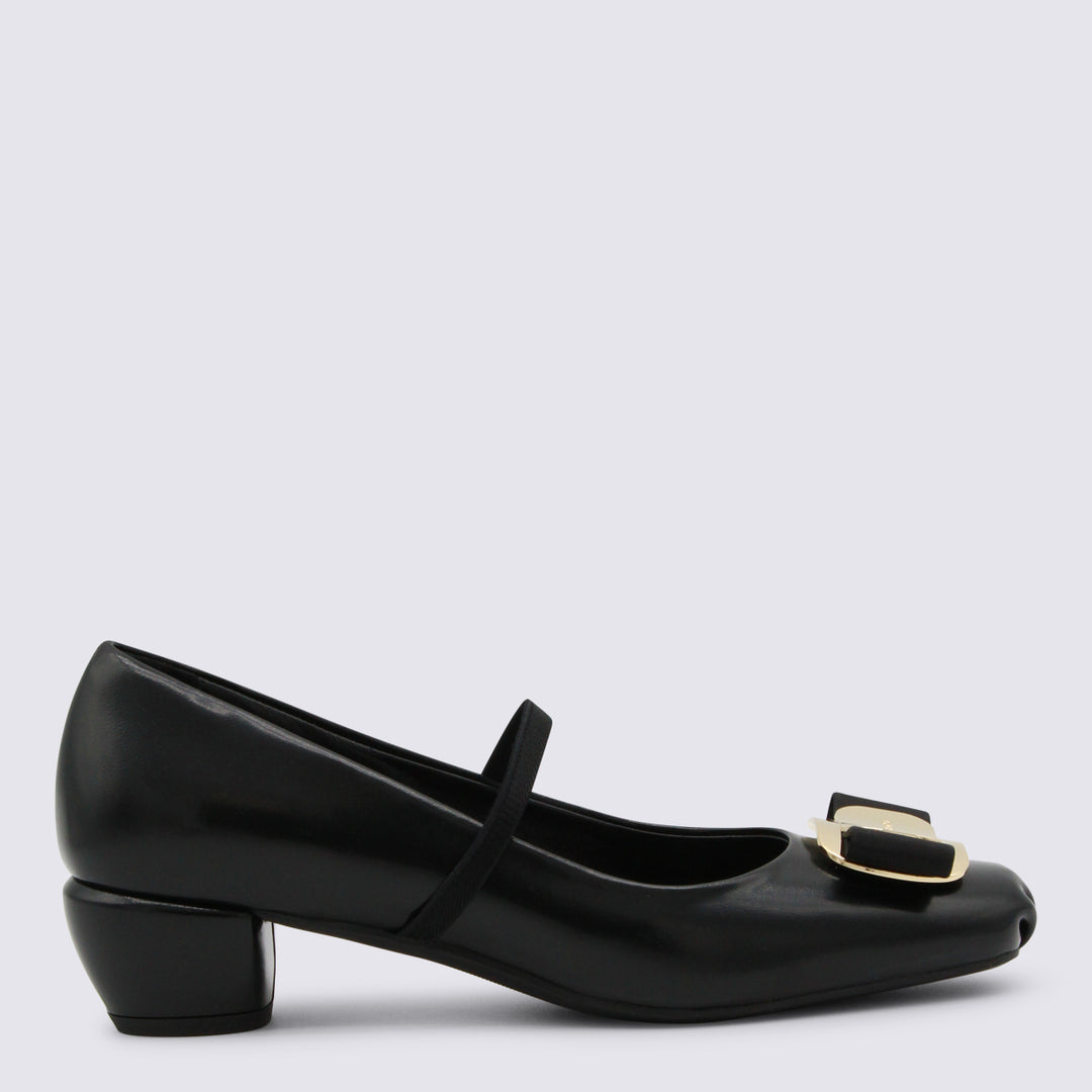 Ferragamo With Heel - Blacks and greys | fb0124b4d18dd13eef6d625e44c917da5258ce32