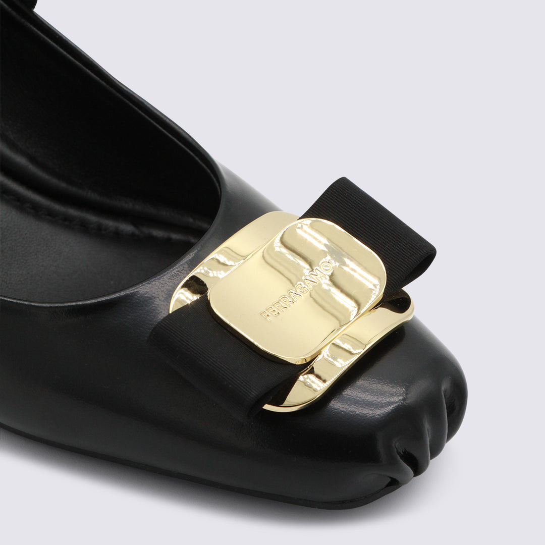 Ferragamo With Heel - Blacks and greys | 527a0ef1e9a6b7dac13bc51b6cbe094d08c7685b