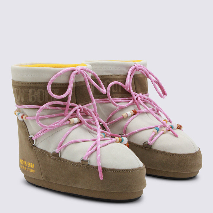 Moon Boot Boots - HONEY/WHITE SAND | b3118c0edf588a75d25d821771ce524d61bbdb04