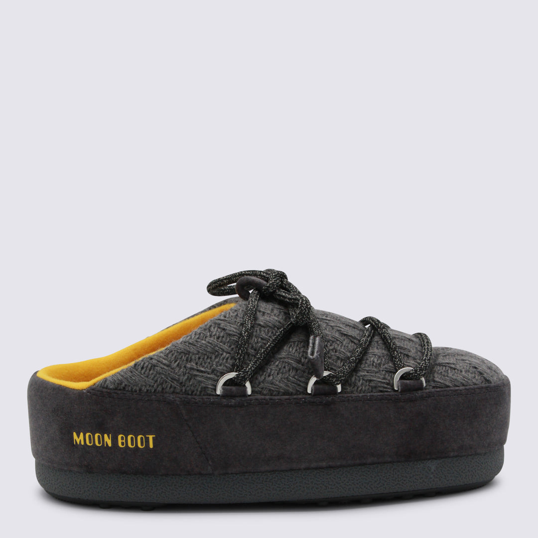 Moon Boot Flat shoes - Blacks and greys | 29d3507adf1f2943fad3ebd5c3a608c59a637dcd