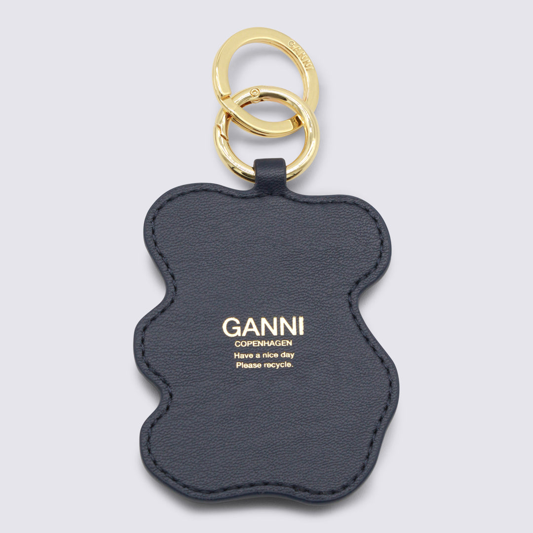 Ganni Keychains - BLACK/IRIS | 6da047735132506b1d719fc4904712f95db38f28
