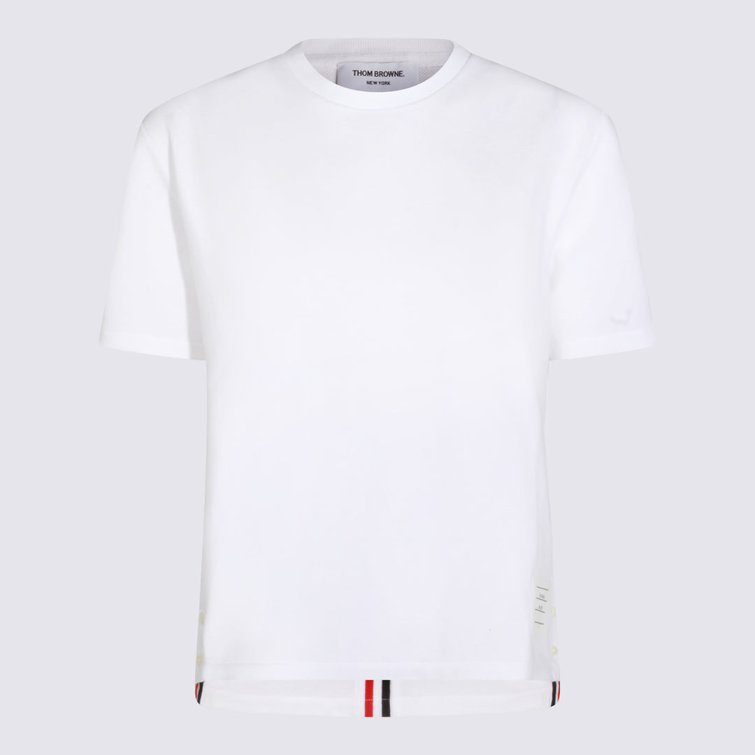 Thom Browne T-shirts and Polos - Light and natural | d295b0d894588c6e6039685933f71b0854b1aaf7