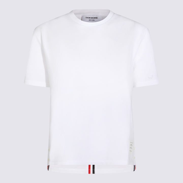 Thom Browne T-shirts and Polos - Light and natural | d295b0d894588c6e6039685933f71b0854b1aaf7