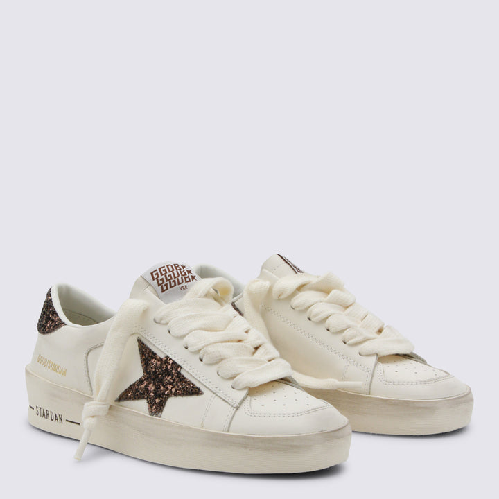 Golden Goose Sneakers - WHITE/BEIGE | f6b3899ab7488de700d86272accf7c9d7bb1c563