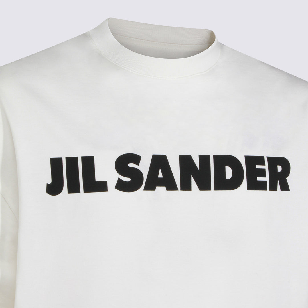 Jil Sander T-shirts and Polos - PORCELAIN | aac4095335b608cc49a9f308f86f551fd907b6cc
