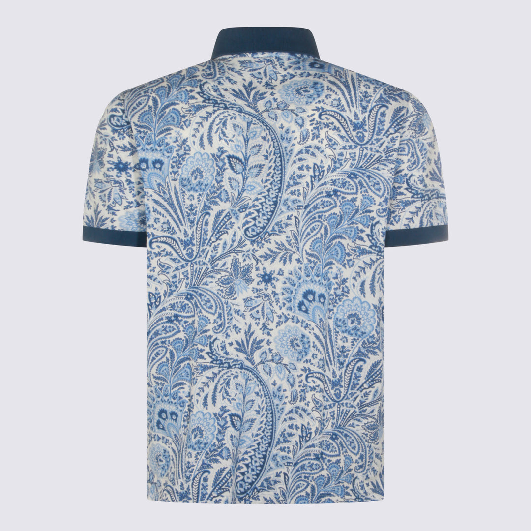 Etro T-shirts and Polos - LIGHT BLUE | 3f4e5b3347ac12dd87410ef4c4abcd15bc8e3af9