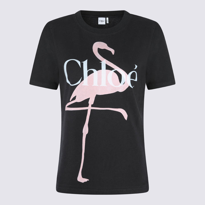 Chloè T-shirts and Polos - ASH BLACK | 915832593d00d5b979b402c2027249147b4bd6a8