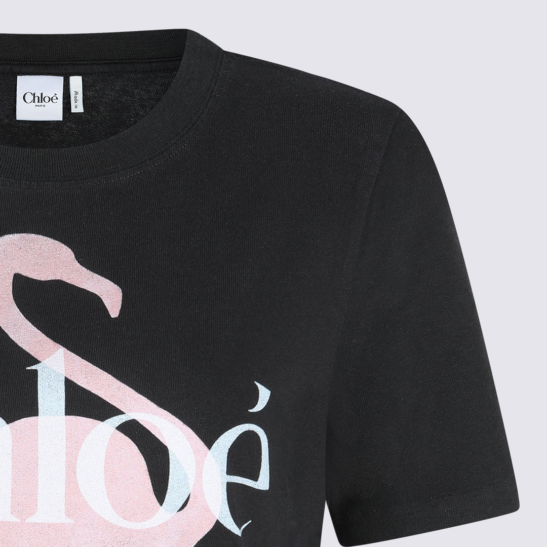 Chloè T-shirts and Polos - ASH BLACK | d226d8b5b977820d876a700bfb5faef2275bfc14