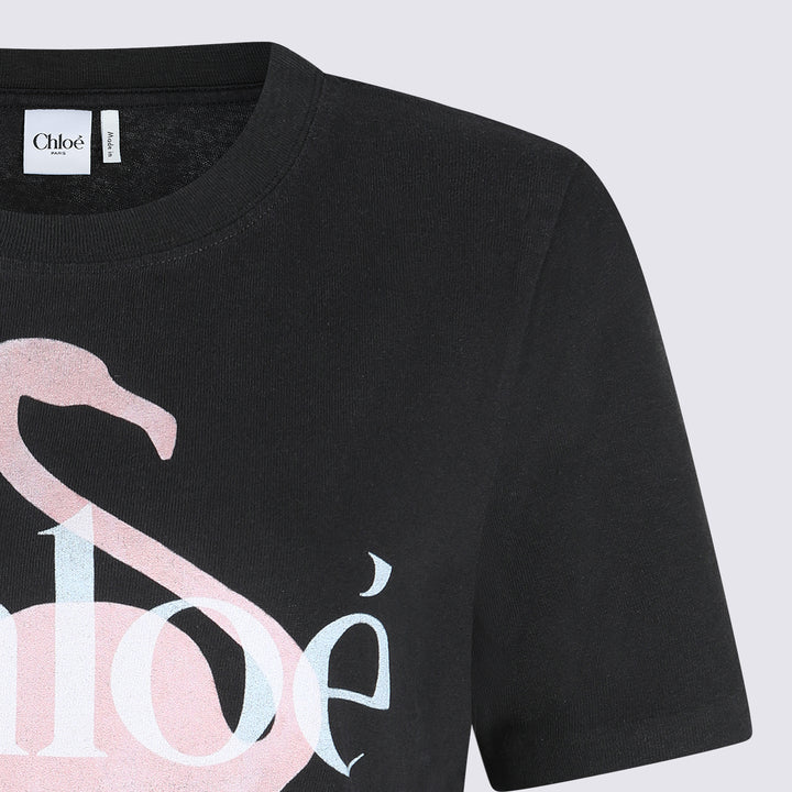 Chloè T-shirts and Polos - ASH BLACK | d226d8b5b977820d876a700bfb5faef2275bfc14