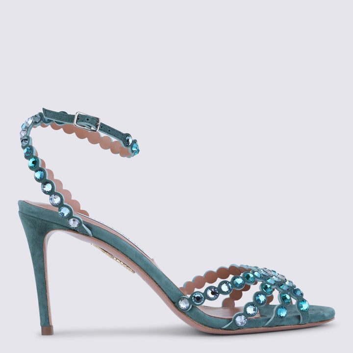 Aquazzura Sandals - LIGHT TEAL | 2af37baffe350cb85389dc0d9cf510d464210bb4