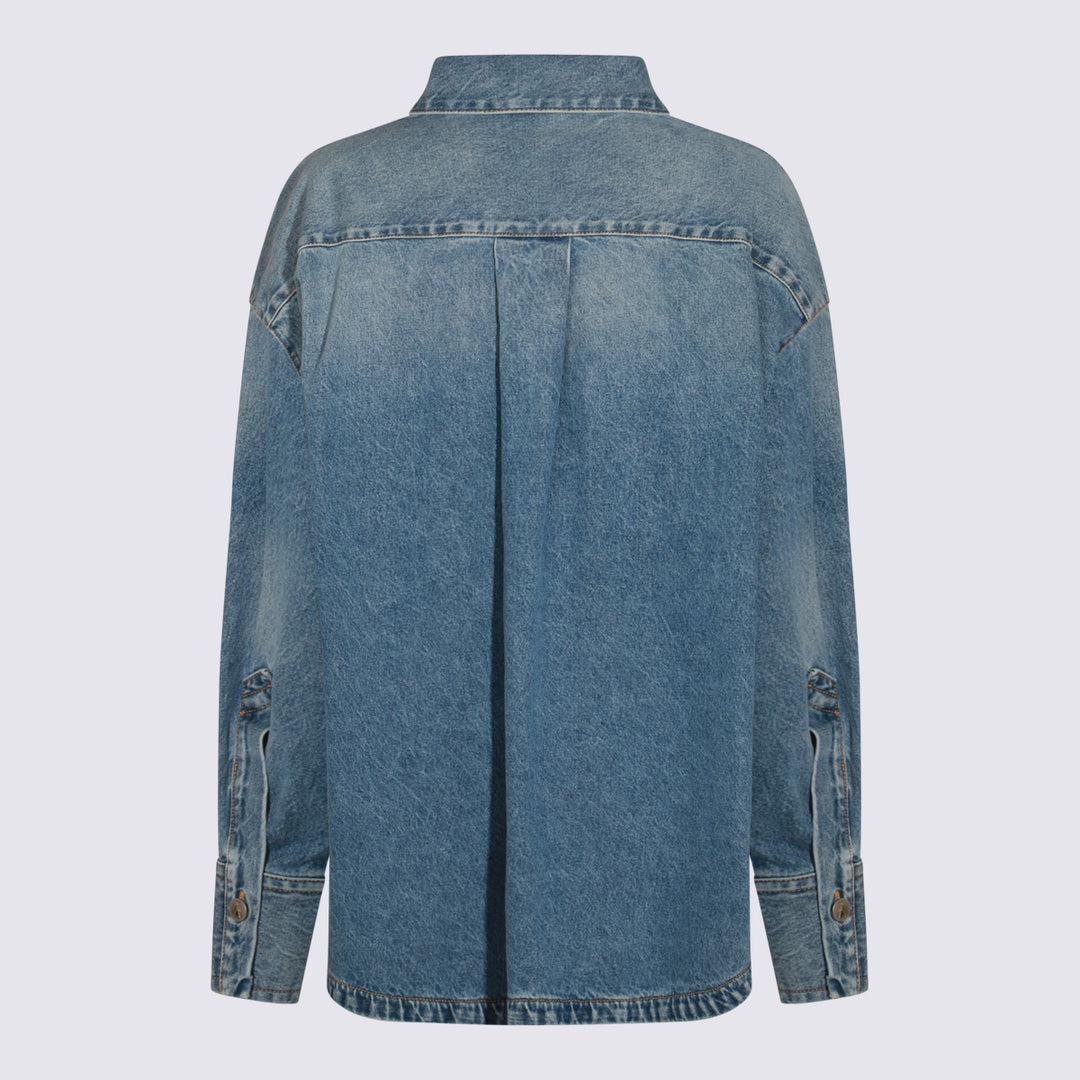 The Attico Shirts - Blue and green | dea9cdfaa690800e2672a4c951e2179ab7276ae2