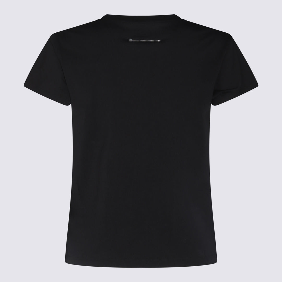 Mm6 Maison Margiela T-shirts and Polos - Blacks and greys | 137a638941bac8415dab38a8f70bb880bf9cf3e9