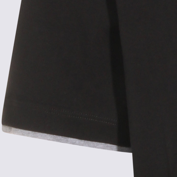 Brunello Cucinelli T-shirts and Polos - Blacks and greys | c85daed9972c42f8835b48a0fd8a1078bc58e838