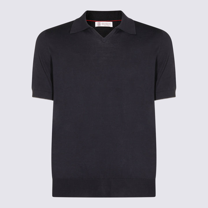 Brunello Cucinelli T-shirts and Polos - Blue and green | f5e219d10d465bdbdb6983dd5a9e3f630c1aeade