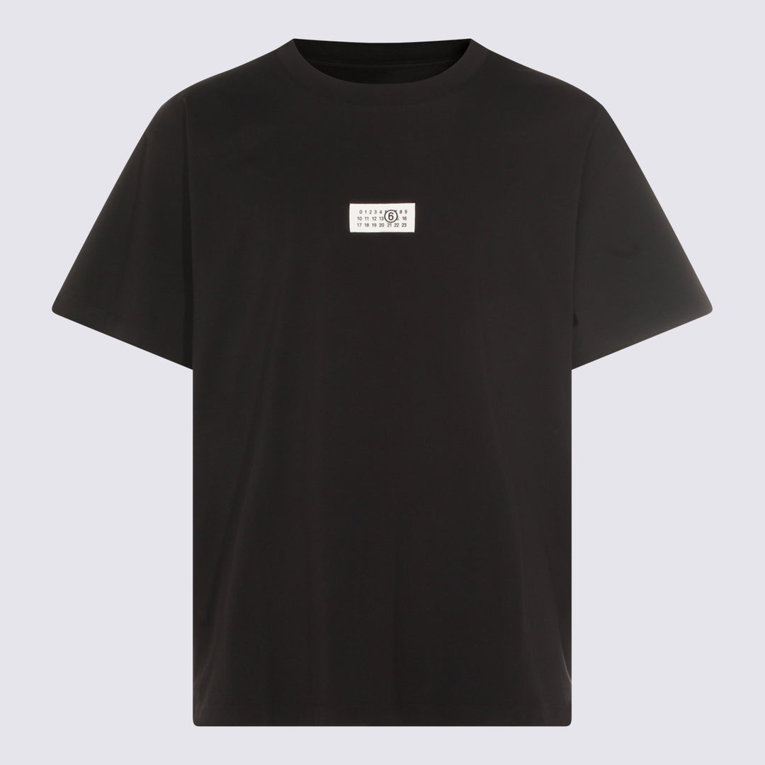Mm6 Maison Margiela T-shirts and Polos - Blacks and greys | 56ed0bea7f7c0f16822dceef6a167c5425ad1e85