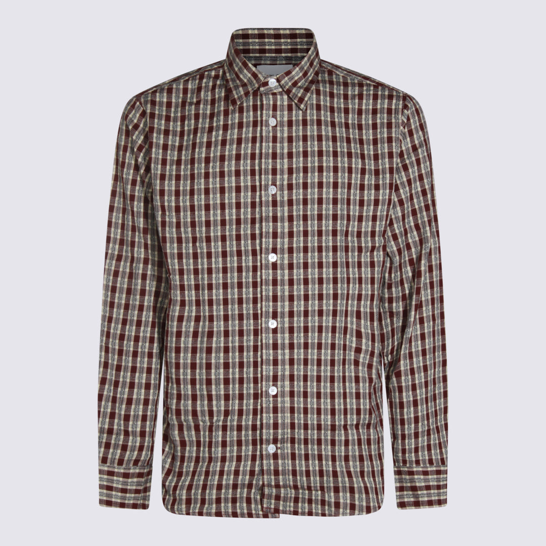 Nn.07 Shirts - WINE CHECK | a0f55ce2fd51bc03f7238d20b3aa93a6af538ea6