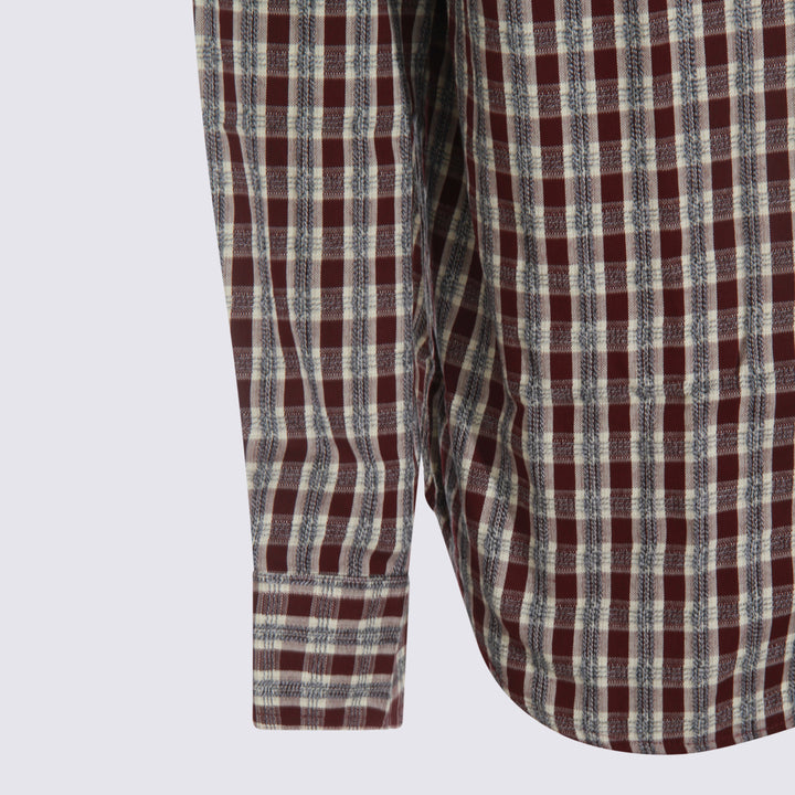 Nn.07 Shirts - WINE CHECK | 1f075ff59e17cbb5ea0b820508685e7993cff3ca