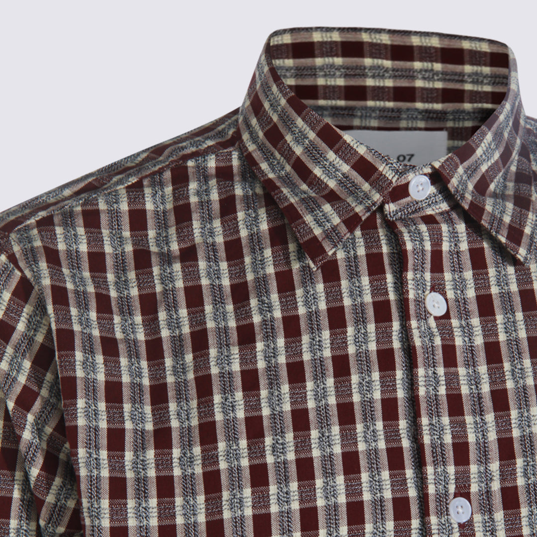 Nn.07 Shirts - WINE CHECK | e0e4a4b446be513c73411ae105fa9e073ea99a9c