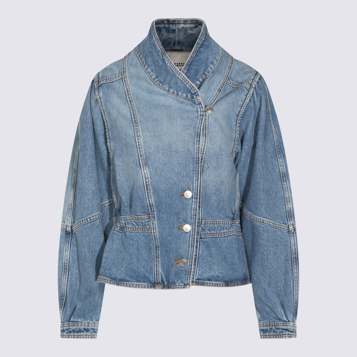 Marant Etoile Jackets - Blue and green | 221a5cf6e626afa60809081f0acc6e39fa898e10