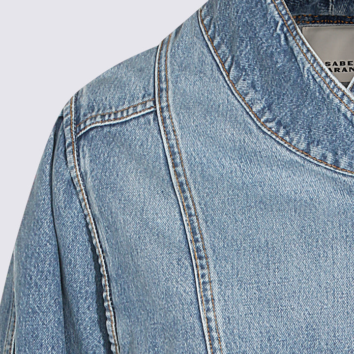 Marant Etoile Jackets - Blue and green | 60197543c0b950ccd4ae1a21abafc0af06f2c629