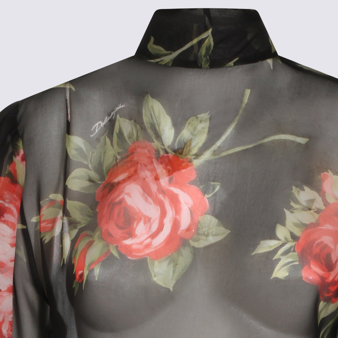 Dolce & Gabbana Shirts - ROSE F.DO NERO | 41cf661ee73a696361460821290aa21718c49317