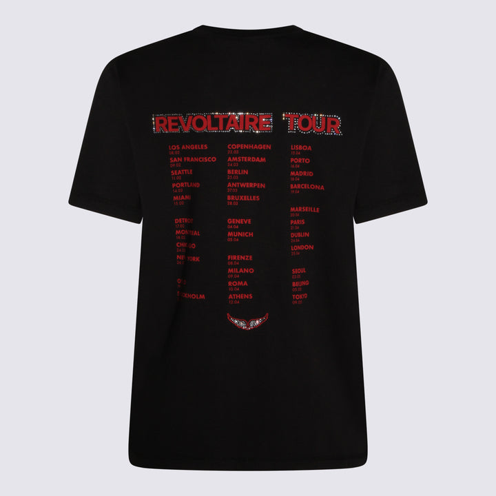 Zadig & Voltaire T-shirts and Polos - Blacks and greys | f7b85f078e0a63186599590c674f3a9eb78f1e09