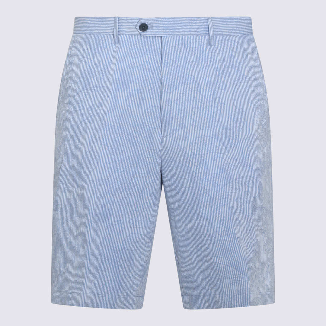 Etro Shorts - Blue and green | 94eb7da861a03425247becbeac401fe0e0ae9e59