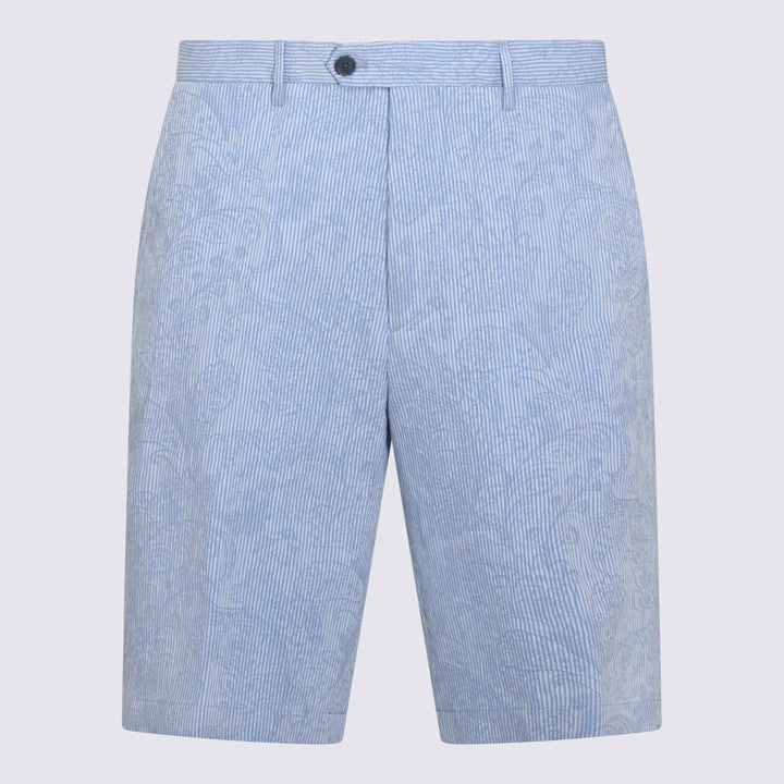 Etro Shorts - Blue and green | 94eb7da861a03425247becbeac401fe0e0ae9e59