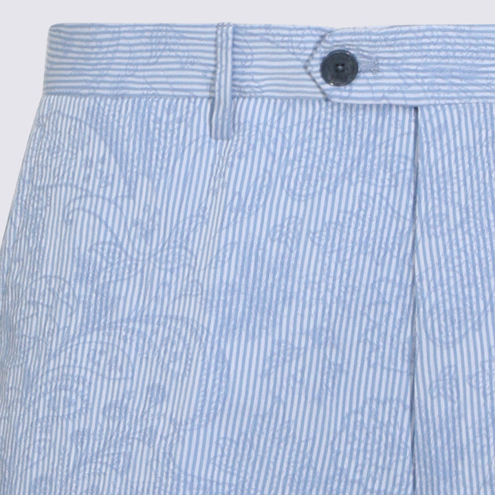 Etro Shorts - Blue and green | e1fa121984999eb1335a915bd1ea8fd9cd0f099d