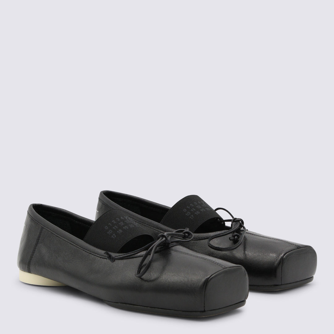 Mm6 Maison Margiela Flat shoes - Blacks and greys | 67623a1f669e0d784b163827923cfe18a2bcb1e1