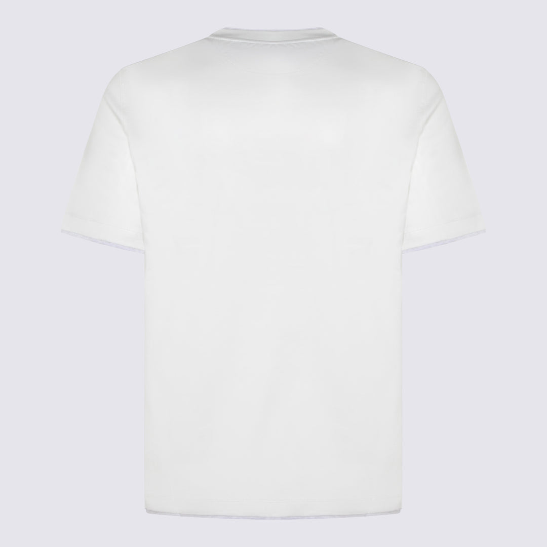 Brunello Cucinelli T-shirts and Polos - Light and natural | 3ae553007f596620d274f89d05ae5bcdc63a2e08