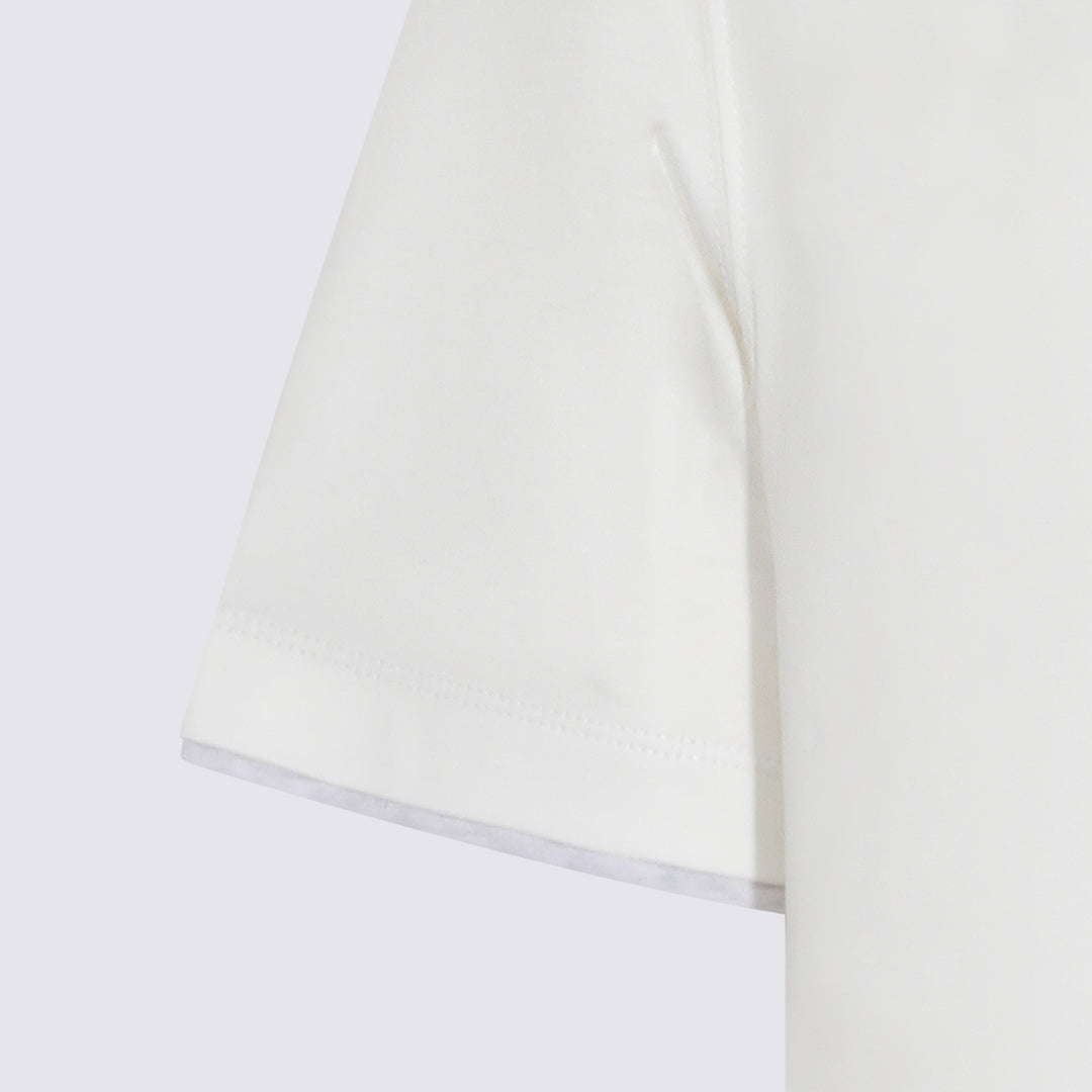 Brunello Cucinelli T-shirts and Polos - Light and natural | f81a6a4027e48561ea0aed29ede6a64d233820fb