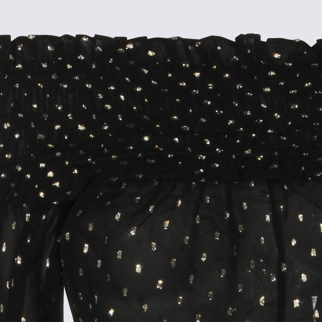 Self-Portrait Top - Blacks and greys | 4d1e6d9e1fff0a3d4d2c5e94becfbc84237b0d8a