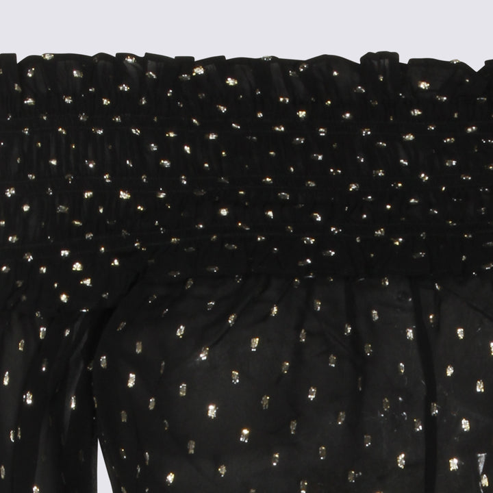 Self-Portrait Top - Blacks and greys | 4d1e6d9e1fff0a3d4d2c5e94becfbc84237b0d8a