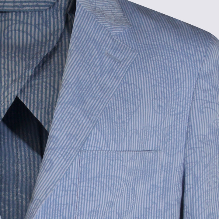 Etro Jackets - Blue and green | 918a163838fbf4b32d882ff17085cb127bc9be5e