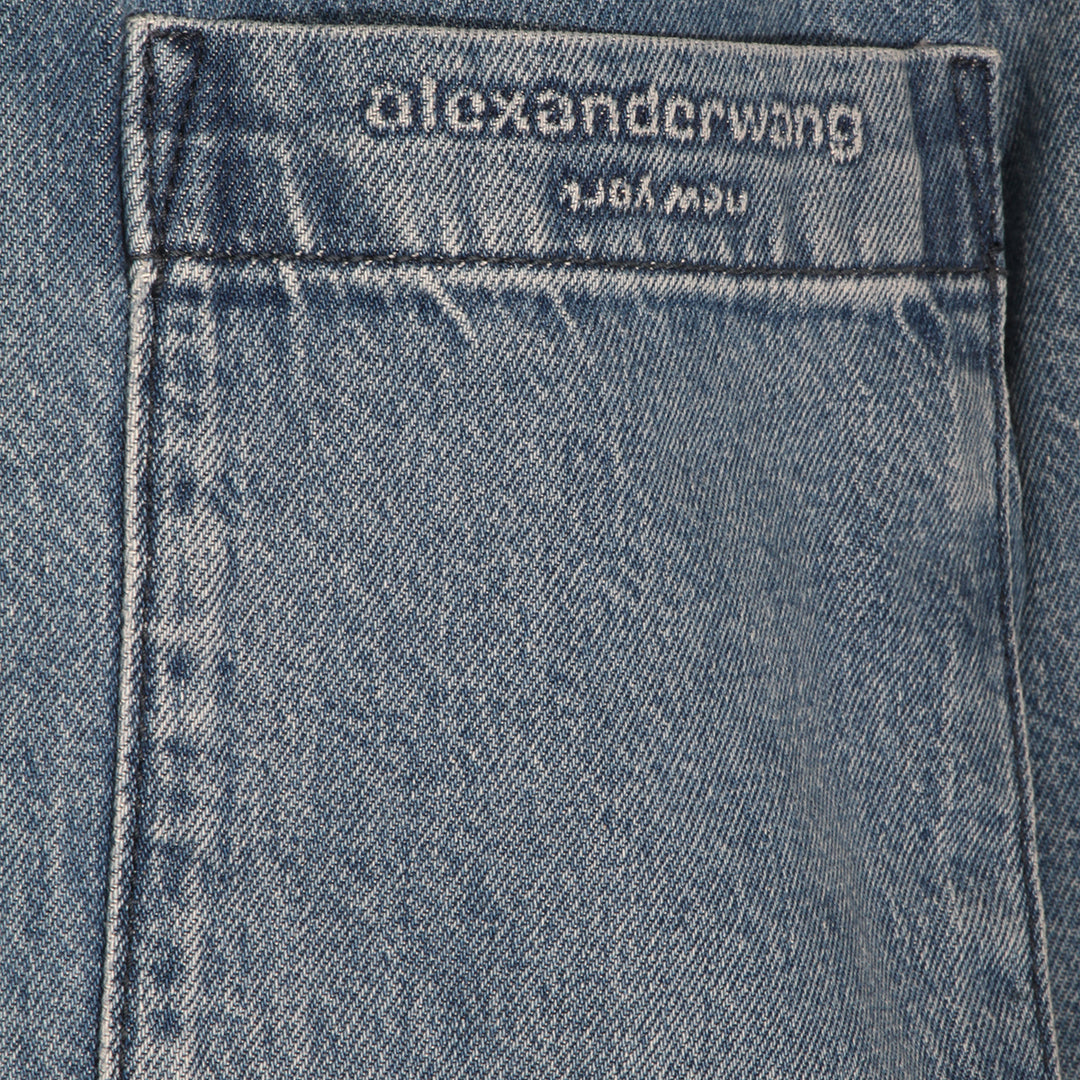 Alexander Wang Shirts - VINTAGE MARBLED BLUE | 1f347fa99386f7c7606359d3f5ccadbb202afa0e