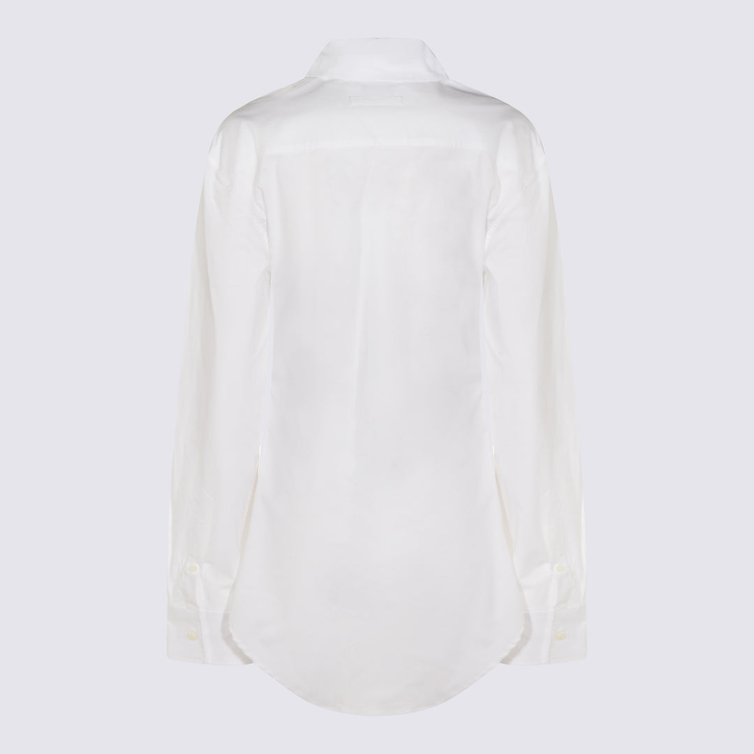 Jean Paul Gaultier Shirts - WHITE/BLUEGREY | 09c20e057896e7b7e8ca203373f22ddf5249e308
