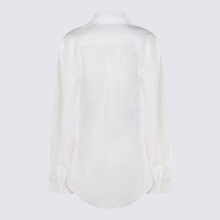 Jean Paul Gaultier Shirts - WHITE/BLUEGREY | 09c20e057896e7b7e8ca203373f22ddf5249e308
