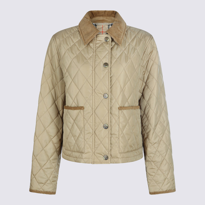 Burberry Coats - FLAX/SAND IP CHECK | cae4c477f77a0e6466e1e471a86b0b241a0cc799