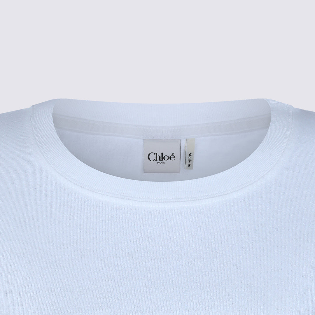 Chloè T-shirts and Polos - Light and natural | 6e1dc4189f981462fc6dde2b7371a6a312ae7ef8