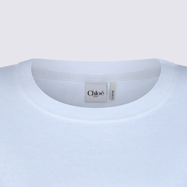 Chloè T-shirts and Polos - Light and natural | 6e1dc4189f981462fc6dde2b7371a6a312ae7ef8