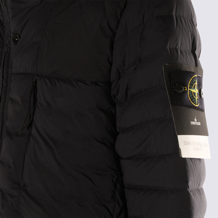 Stone Island Coats - Blue and green | 949e163d94539b08dd47db206a99815e6580ce3d